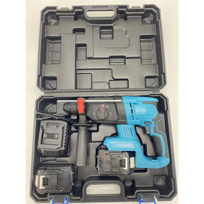 Bormasina cu Percutie Fara Fir Brushless 1850W 2 Acumulatori 18V