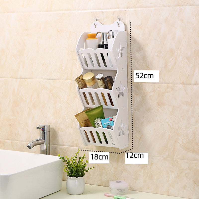 Etajera din PVC cu 3 rafturi — Confort Practic Pentru Casa Ta