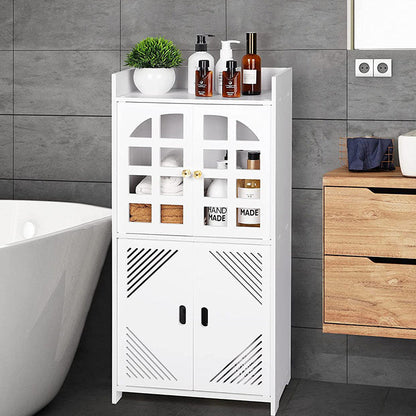 Set mobilier baie 2 piese – alb max. dimensiune 78×36×22 — Confort Practic Pentru Casa Ta
