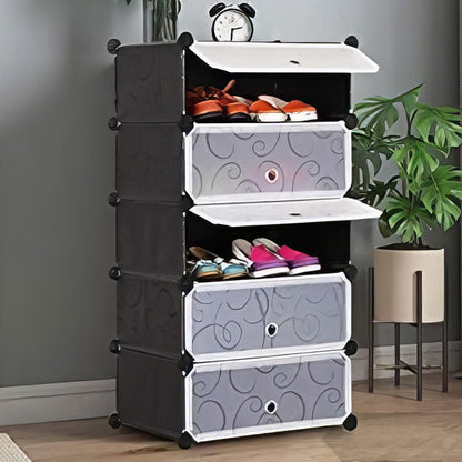 Dulapr Modular pentru Incaltaminte 85 x 47 x 37cm — Confort Practic Pentru Casa Ta