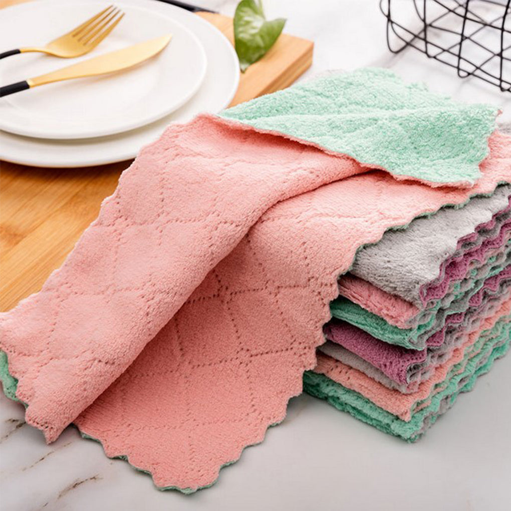 Set 2 lavete microfibra universale 30 x 30 cm — Mai Mult Confort în Bucătărie
