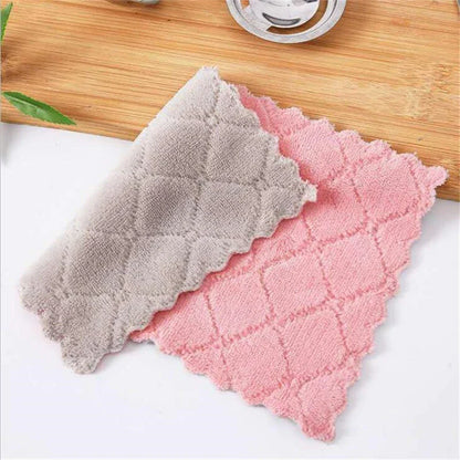 Set 2 lavete microfibra universale 30 x 30 cm — Mai Mult Confort în Bucătărie