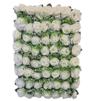 Panou Floral Artificial cu 56 de Trandafiri – 60 x