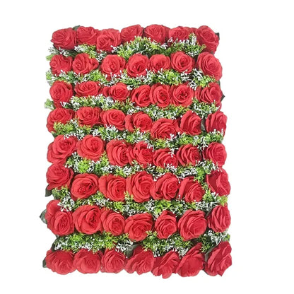 Panou Floral Artificial cu 56 de Trandafiri – 60 x