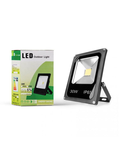 Proiector LED Slim 30W, 2700 lm, Lumină Albă Rece, IP66, 220V, Q-20A003