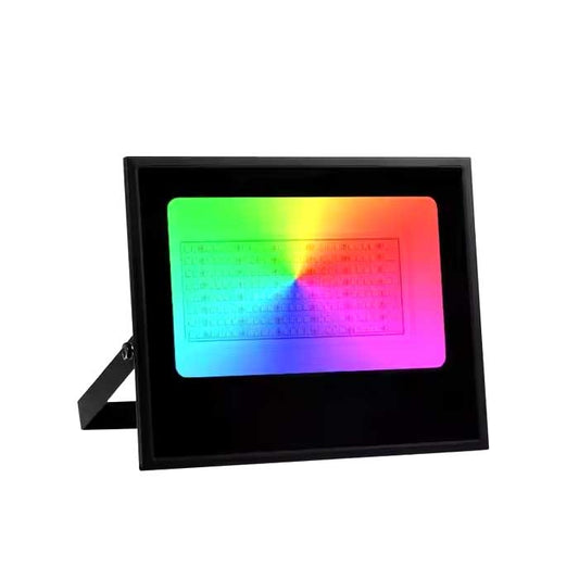 Proiector LED RGB 50W, 220V, IP66, cu Telecomandă pentru Exterior, EAZ-IL0118