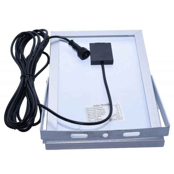 Proiector Solar LED 25W cu Panou Separat, Telecomandă, Temporizator și IP67, Q-18D034
