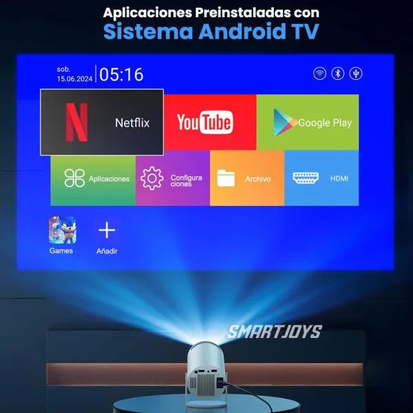 Videoproiector portabil 4K Ultra HD — Utilitate Smart Zi de Zi