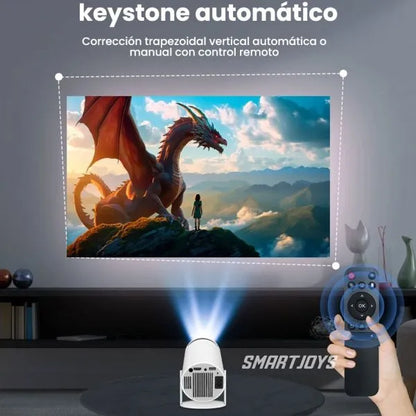 Videoproiector portabil 4K Ultra HD — Utilitate Smart Zi de Zi