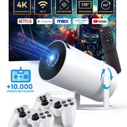 Videoproiector portabil 4K Ultra HD — Utilitate Smart Zi de Zi