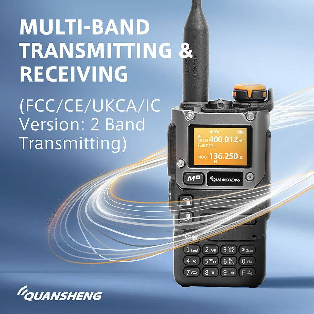 Radio emisie-receptie Walkie Talkie Quansheng UV-K5 5W — Utilitate Smart Zi de Zi