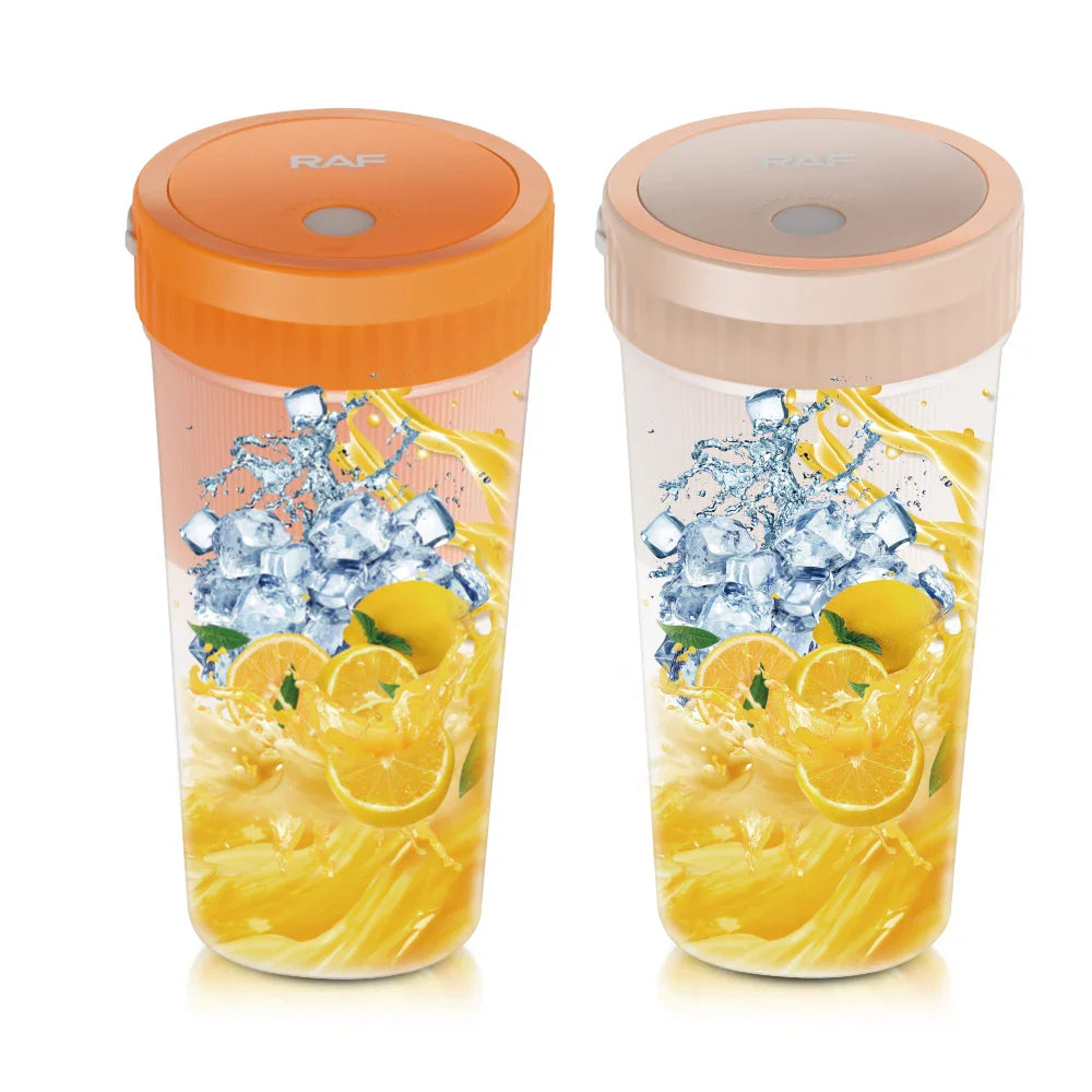 Blender portabil RAF R.2829O 300ml reincarcabil USB — Mai Mult Confort în Bucătărie