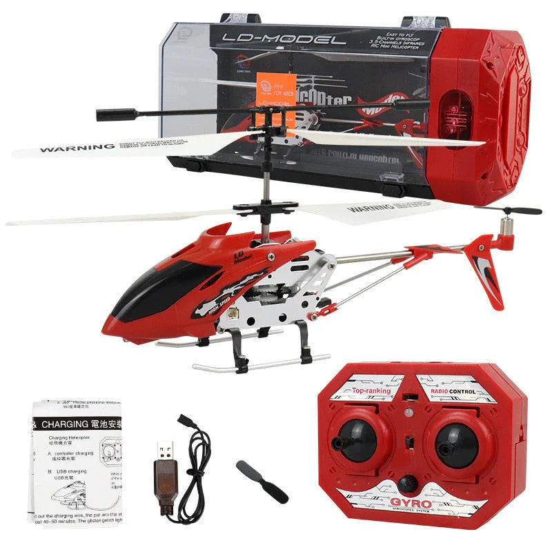 Elicopter cu telecomanda cu giroscop — Util Pentru Familie și Copii
