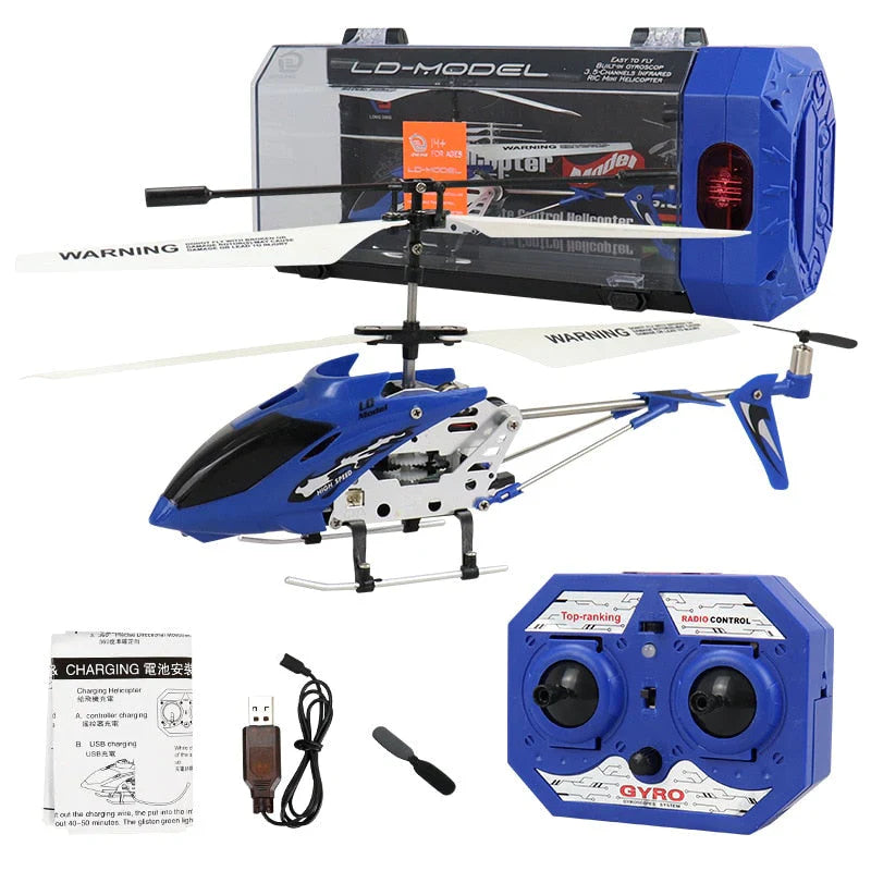 Elicopter cu telecomanda cu giroscop — Util Pentru Familie și Copii