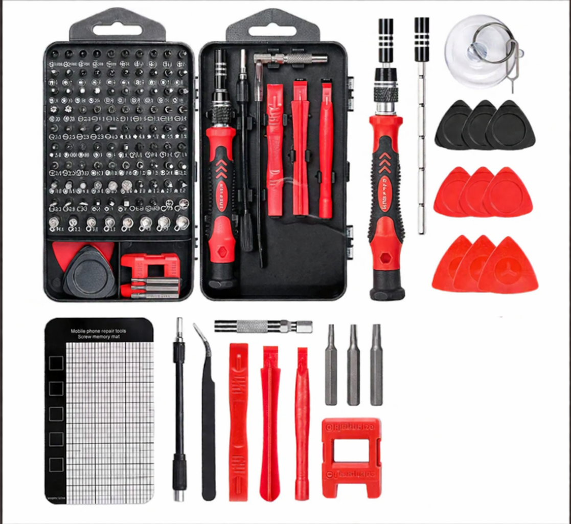 Set trusa surubelnita precizie cu 138 piese