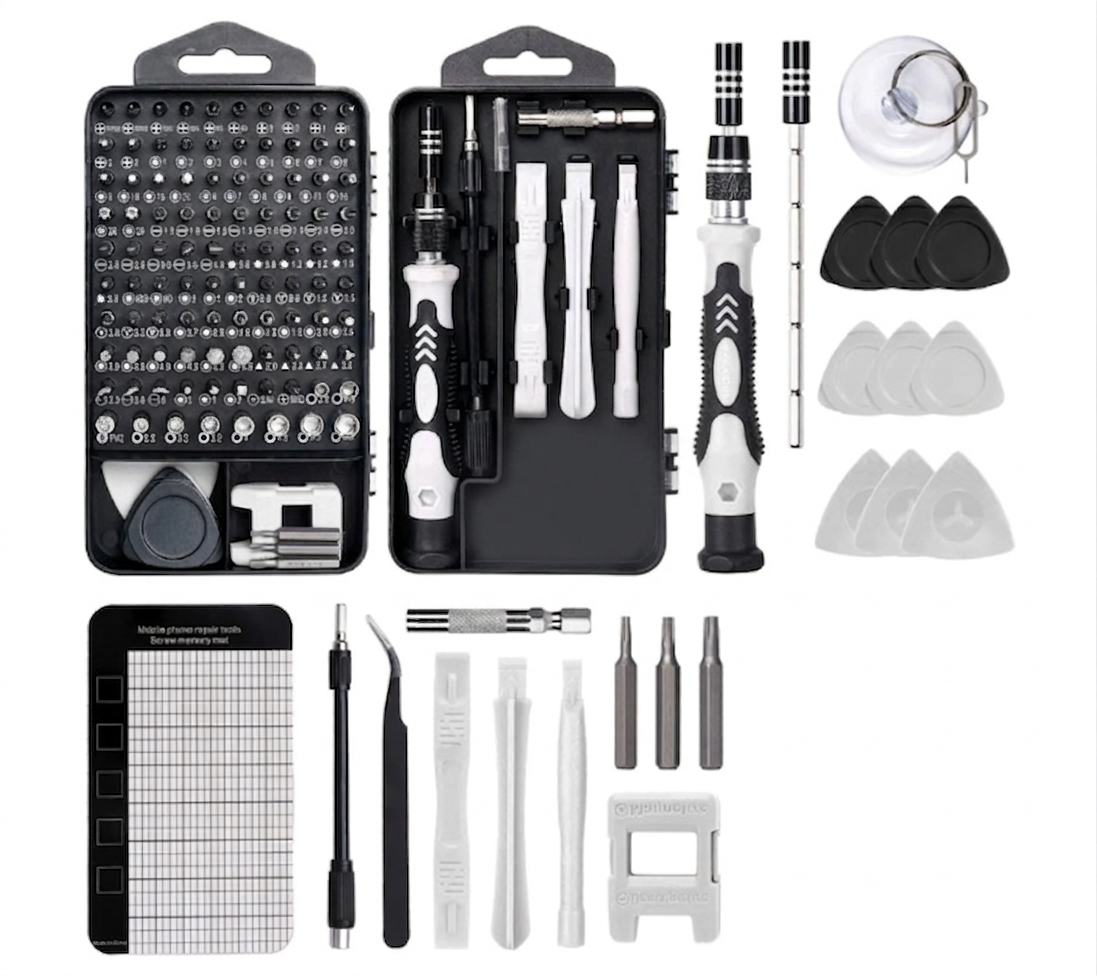 Set trusa surubelnita precizie cu 138 piese