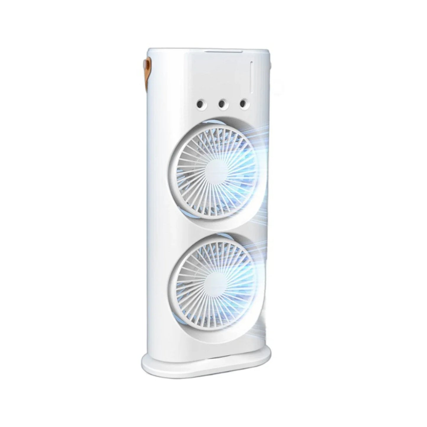 Ventilator portabil de birou cu umidificare prin pulverizare si telecomanda — Utilitate Smart Zi