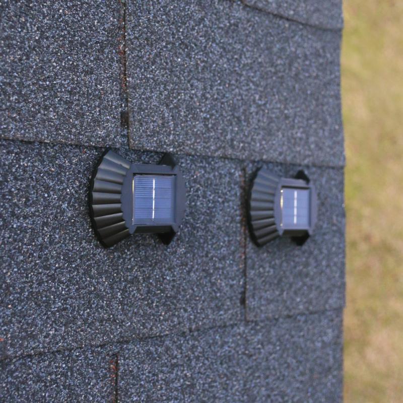 Set 4 lampi solare exterioare pentru perete — Ambient Modern Pentru Acasă
