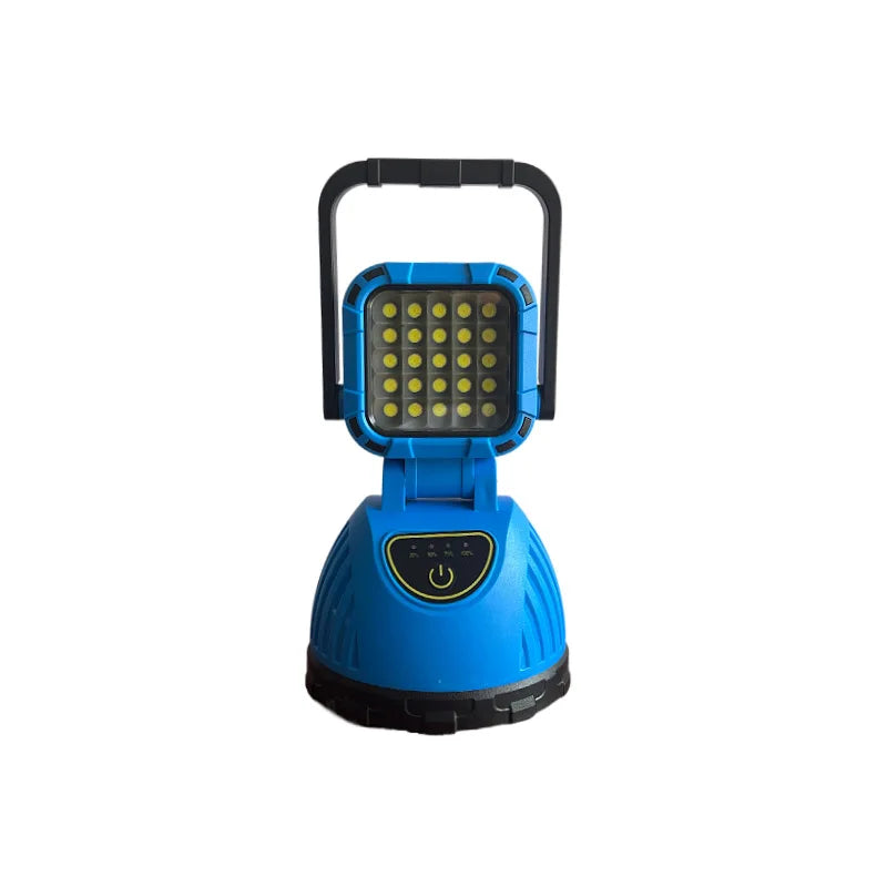 Lanterna portabila multifunctionala cu incarcare solara si reincarcabila prin USB — Ambient