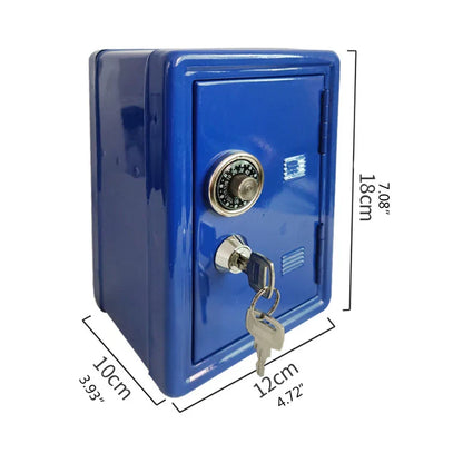 Pusculita copii metalic 12x10x18cm — Util Pentru Familie și Copii