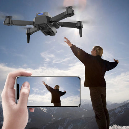 RESIGILAT - Drona inteligenta E88 Pro cu camere 4K — Utilitate Smart Zi de Zi