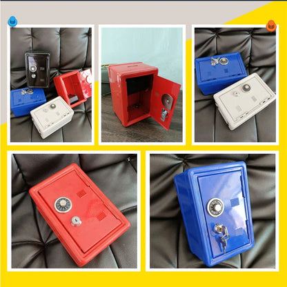 Pusculita copii metalic 12x10x18cm — Util Pentru Familie și Copii