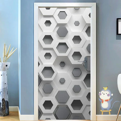 Autocolant decorativ pentru usa 77 x 220 cm — Confort Practic Pentru Casa Ta