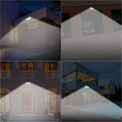 Lampă Solară de Perete cu 266 LED-uri, Senzor Mișcare și 3 Moduri, CLS-IL088