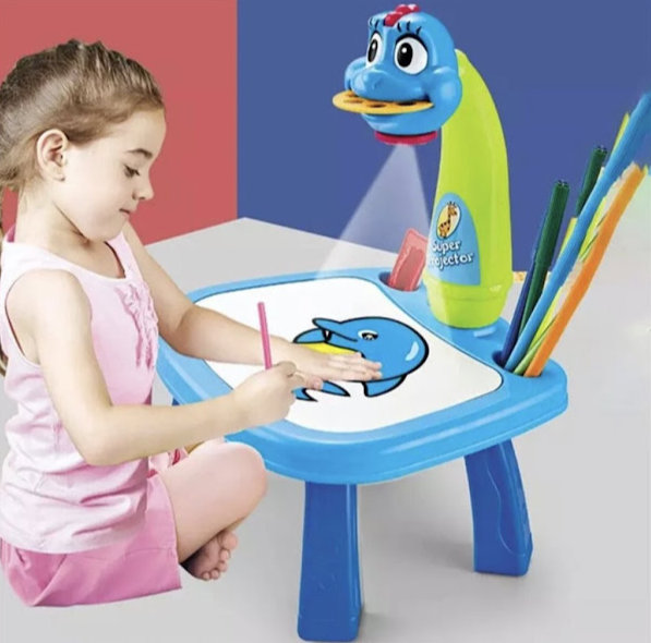 Masuta pentru desenat cu proiector si diapozitive 25cm — Util Pentru Familie și Copii