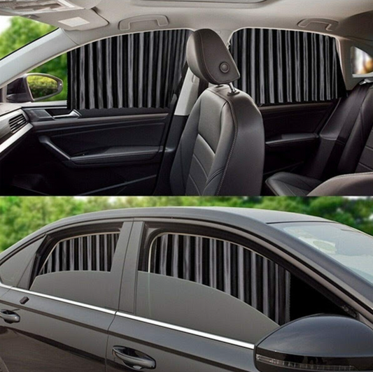 Set 4 parasolare retractabile auto — Confort și Siguranță la Drum
