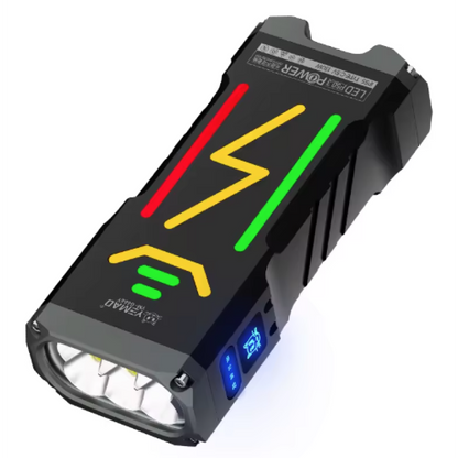 Lanterna Profesionala YM-G666 6 LED uri P90 reincarcabila USB — Ambient Modern Pentru Acasă