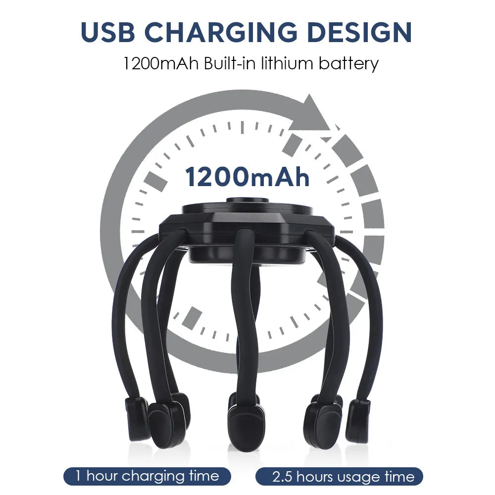 Aparat electric pentru masajul scalpului — Confort Personal Zi de Zi