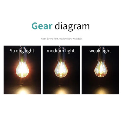 Set 4 becuri LED Retro cu decor de iluminare — Ambient Modern Pentru Acasă