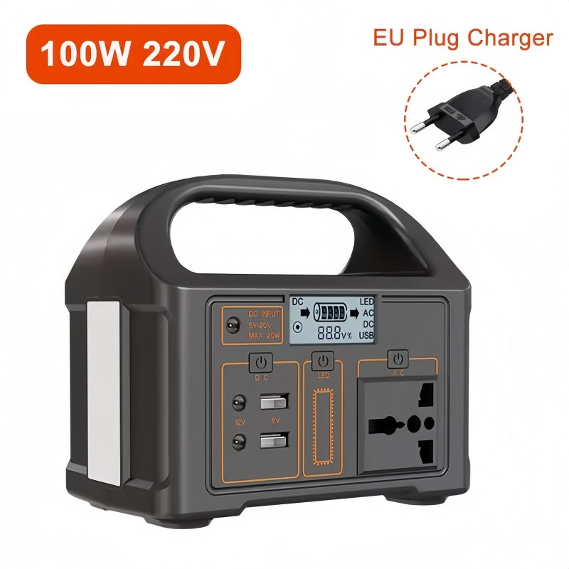 Portabila de Incarcare 100Wh 24000mAh 220V/110V — Utilitate Smart Zi de Zi