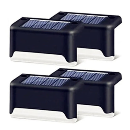 Set 4 lampi solare LED pentru trepte — Ambient Modern Pentru Acasă