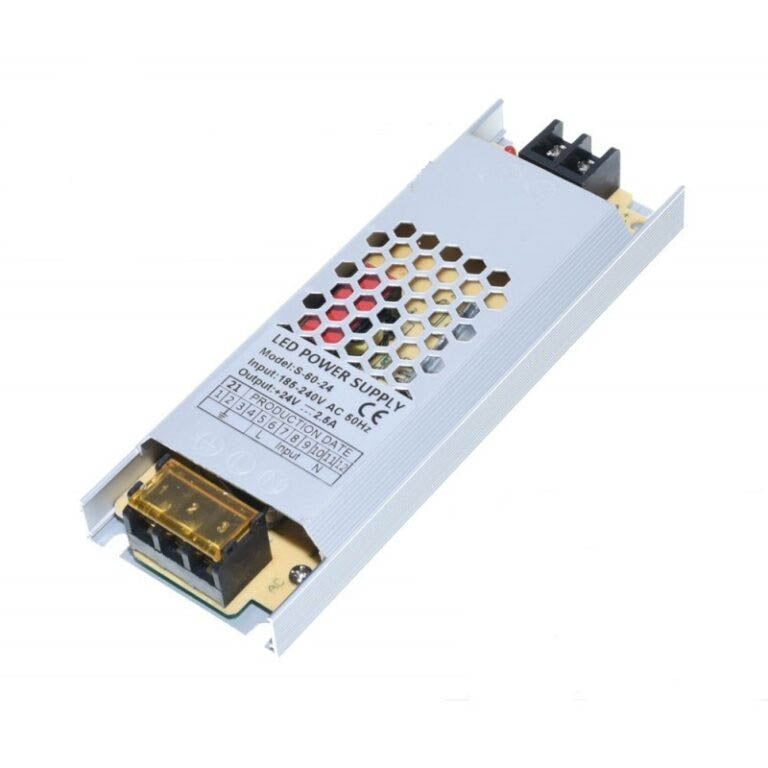 Sursă de Alimentare Slim pentru Interior 24V, 2,5A, 60W, EAZ-016
