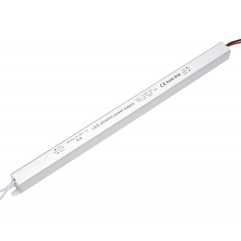 Sursă de Alimentare Ultra Slim pentru Interior 12V, 5A, 60W, EAZ-IE054