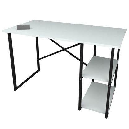 Birou modern cu rafturi laterale – PAL 18 mm — Confort Practic Pentru Casa Ta