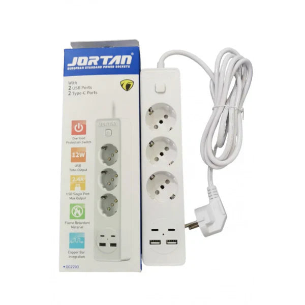 Prelungitor 3 4 sau 5 prize + 2 porturi USB — Utilitate Smart Zi de Zi