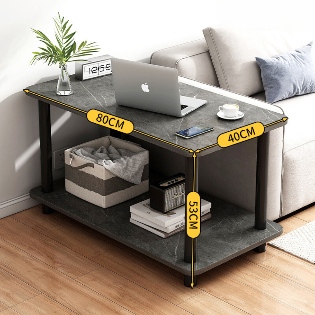 Masuta de sufragerie din MDF imitatie marmura — Confort Practic Pentru Casa Ta