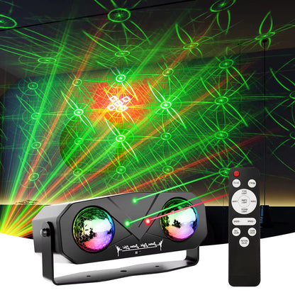 Proiector Lumini Party cu Laser — Ambient Modern Pentru Acasă