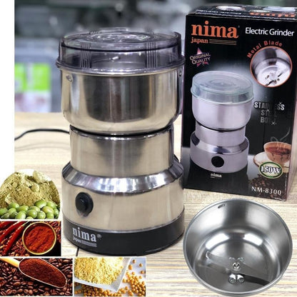Râșniță Electrică pentru Cafea și Condimente Nima NM-8300 din Inox, A-169-12