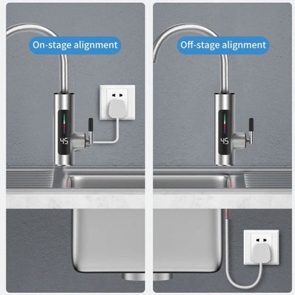 Robinet electric instant din inox 3000W — Mai Mult Confort în Bucătărie