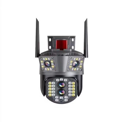 Camera Supraveghere Tripla 4K WiFi PTZ, Zoom 10X, Auto Tracking, IP66, A-108