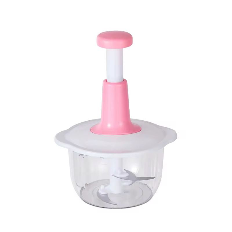 Tocător Manual pentru Legume și Fructe 2L cu Lame Inox, Bol Transparent, A-175-12