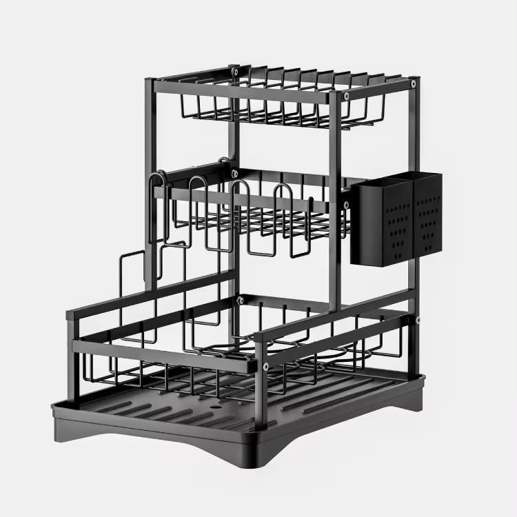 Scurgator de Vase Multifunctional pentru Bucatarie, 2 Niveluri, A-176-9