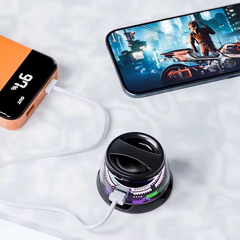 Boxă Bluetooth magnetică G200 cu telefon sprijinit în suport