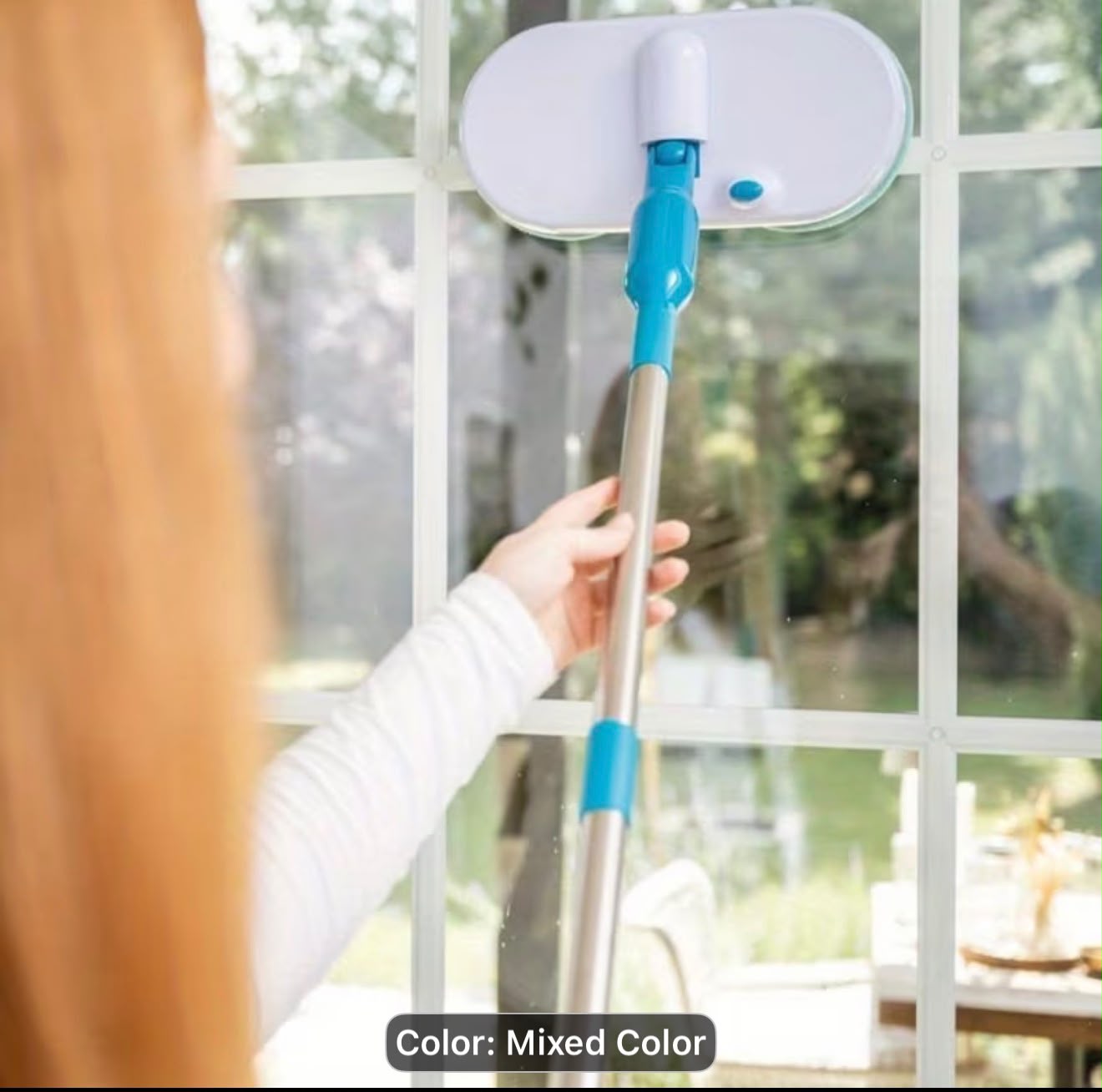 Mop electric fără fir folosit pe gresie și parchet laminat
