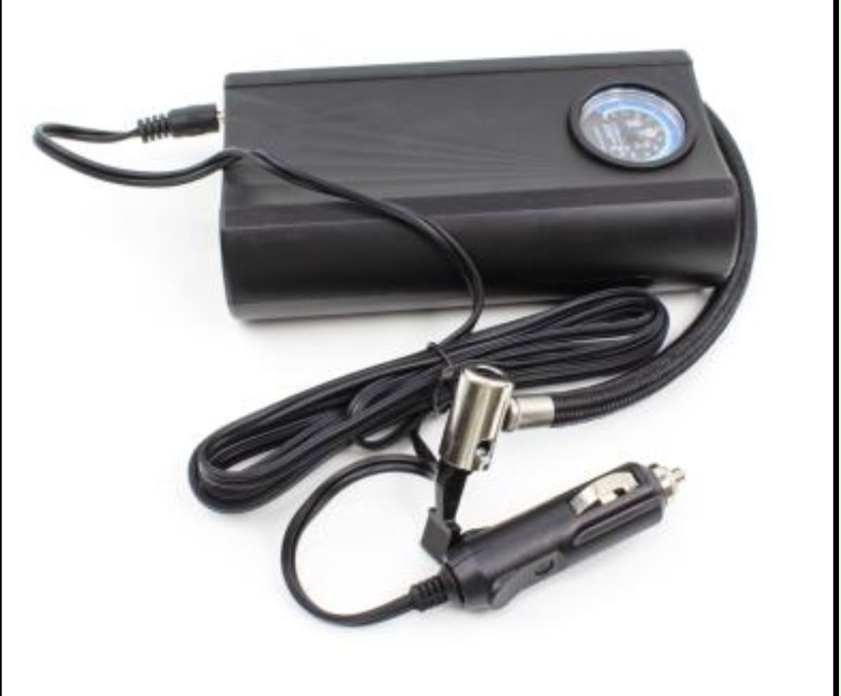 Pompă electrică de umflat anvelope cu manometru, pentru auto