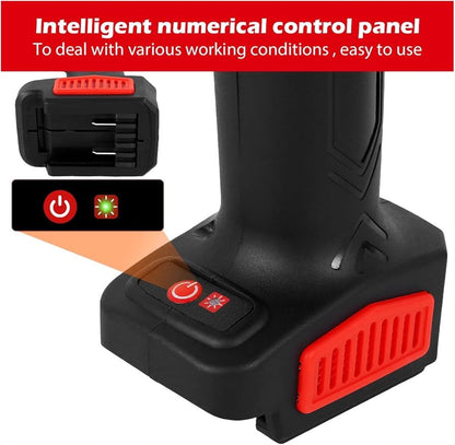 Kit foarfecă electrică de grădină în valiză cu accesorii incluse